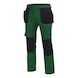 Cetus trousers with holster pockets - POCKET PANTS CETUS GREEN/BLACK 24 - 1