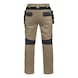 Cetus trousers with holster pockets - POCKET PANTS CETUS BEIGE/ANTHRACITE 46 - 2