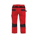 Pirate trousers Cetus - PIRATE PANTS CETUS RED/ANTHRACITE 52 - 2