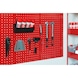Double hook For square holes in perforated plates, workshop trolleys and the ORSY<SUP>®</SUP>1 shelving systems - 7