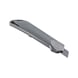 Sabitleme kenarlı ECO kesme bıçağı - FALÇATA-PLASTİK GÖVDE-GRİ-H18MM-L155MM - 7