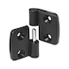 Plastic hinge, left, detachable - 1