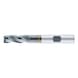 Solid carbide roughing cutter 35° Speedcut aluminium, extra long XL, neck, triple blade, uneven angle of twist gradient - 1