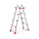 Professional aluminium telescopic ladder - TELELDR-PROFI-ALU-4X4RUNGS - 5