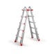 Professional aluminium telescopic ladder - TELELDR-PROFI-ALU-4X5RUNGS - 5