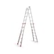 Professional aluminium telescopic ladder - TELELDR-PROFI-ALU-4X6RUNGS - 6