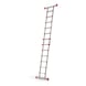 Professional aluminium telescopic ladder with traverse - TELELDR-PROFI-ALU-TRAV-4X6RUNGS - 3