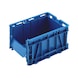 Boîte de stockage avec système de rangement W-SLB - SYSSTRGBOX-SZ1-UNMNTD-BLUE - 1