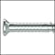 Vis à bois pour terrasse ASSY<SUP>®</SUP>plus 4 A4 SRCS SPECIAL inox A4 non allié, filetage partiel, tête bombée fraisée - VIS ASSY4 P SRCS TS A4 RW20 5,5X70/33 - 3