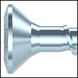 ASSY<SUP>®</SUP> 4 CS fittings screw Steel zinc plated full thread countersunk head - 13