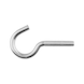 Screw hook, bent With metric thread, zinc-plated steel, blue passivated (A2K) - 1