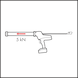 Pistolet mastics-colles à batterie AKP 18-600 M-CUBE® - 4