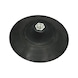 HOOK AND LOOP BACKING PLATE FLEXIBLE 150mm (6") - 3