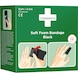 Adhesive-free plaster SOFT black - 1