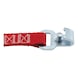 Ratchet strap, two pieces With flat hook and spring lock - 3
