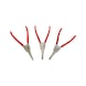 Kit di pinze per anelli elastici per alberi di trasmissione 3&nbsp;pz - 1