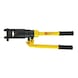 Hydraulic manual crimping pliers B12 for wire cable terminals in cases, without crimping jaws - 1