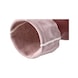Chemical protective glove PVC w. backing fabric - PROTGLOV-CHEM-PVC-W.BCKNGFAB-350MM-SZ9 - 2
