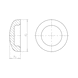 Cover cap For façade construction screw - CAP-(0194)-R8017-CHOCOLATEBROWN - 2