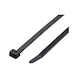 Cable tie KBL 2 black With plastic latch
