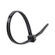 Cable tie KBL 2 black With plastic latch - CBLTIE-PLA-UL-IEC 62275-BLCK-3,6X140MM - 2