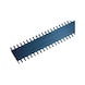 Toothed mounting rail For R2 adhesive spreader - REPLBLDE-F.ADHSPRDR-2COMPHNDL - 2