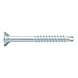 ASSY<SUP>®</SUP>plus 4 CSMP universal screw Hardened zinc-plated steel, partial thread, countersunk milling pocket head - 1