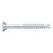 ASSY<SUP>®</SUP>plus 4 CSMP CORPUS cabinet screw Hardened zinc-plated steel, partial thread, countersunk milling pocket head - 1