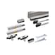 SCHIMOS 120-GS-DR, MB interior sliding door fitting set for ceiling mounting with glass doors - 1