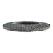 Segmented Grinding Disc For Stainless Steel - FLPDISC-ZC-CLTH-DOMED-BR22,23-G40-D125 - 3