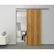 Zimmerschiebetürbeschlag-Set SCHIMOS 40-H-W für die Wandmontage bei Holztüren - 3