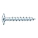 ASSY<SUP>®</SUP> 4 WH post screw Steel zinc plated full thread washer head - 1