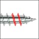 ASSY<SUP>®</SUP> 4 A2 BP slate screw A2 stainless steel plain full thread back panel head - 6