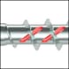 ASSY<SUP>®</SUP> 4 CSMP universele schroef Staal verzinkt deeldraad verzonken kop met freesholtes - SCHROEF-PLVZK-FRH-HO-RW20-(A2K)-4X40/24 - 5