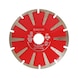 Diamond cutting disc, curved cut - CUTDISC-DIA-CURVE-BO22,23-D125 - 1