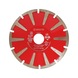 Diamond cutting disc, curved cut - 1