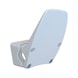 ELLE TYPE A hands-free door handle attachment - AY-DH-HANDS-FREE-ELLE-TYP-A-WHITE - 1