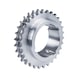 Taper bored sprocket, duplex - 1