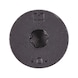 GEFU steel zinc flake black TXP bugle head - 3