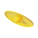 Flange cover GPN 670 Polyethylene (PE-LLD), yellow - PLG-GPN670/DN25-YELLOW - 1