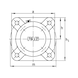 Flange-type bearing housing - 2