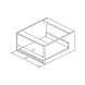 H89 Drawer slidebox Slender Metal Drawer - 3