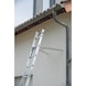Wand-Abstandshalter für alle Anlegeleitern zum Arbeiten an Dachüberständen - 2