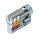 NP profile half cylinder In 6-pin system - PRFLCYL-NP-H-6PIN-GS2-(NI)-55X10MM - 3