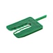 AMO mounting clip - AMO-CLIP-PP-GREEN-60X45x5MM - 1