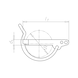 Zaisťovací kolík pre hadice - FLDPINLOK-PIP-(A2C)-D7,5MM - 2