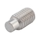 Hexagon socket set screw with pin ISO 4028, A2 stainless steel, 21H, plain - 4