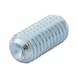 Hexagon socket set screw with ring cutter ISO 4029, steel 45H, zinc-plated, blue passivated (A2K) - SCR-RGCTR-ISO4029-45H-HS2-(A2K)-M4X5 - 4