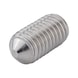 Hexagon socket set screw with flattened tip ISO 4027, A2 stainless steel, 21H, plain - SCR-PT-ISO4027-A2-21H-HS2,5-M5X20 - 4