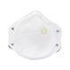 Disposable breathing mask FFP2 NR D Light w. valve - 2